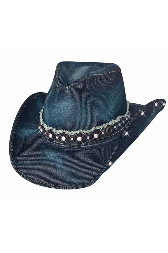 Hats 2792 Better Than Yesterday Extra Large Blue Cowboy Hat