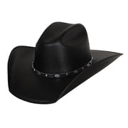 Bullhide Justin Moore Hank It - 50x Straw Cowboy Hat 6 7/8 Black