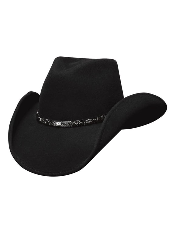 Unisex Wild Horse Wool Hat L Black L
