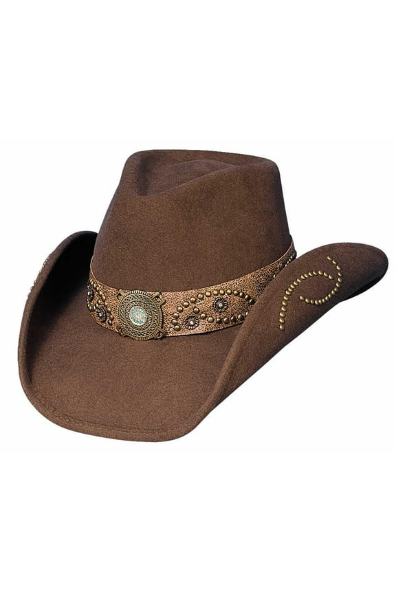 Hats 0444Ch Sheila Extra Large Chocolate Cowboy Hat