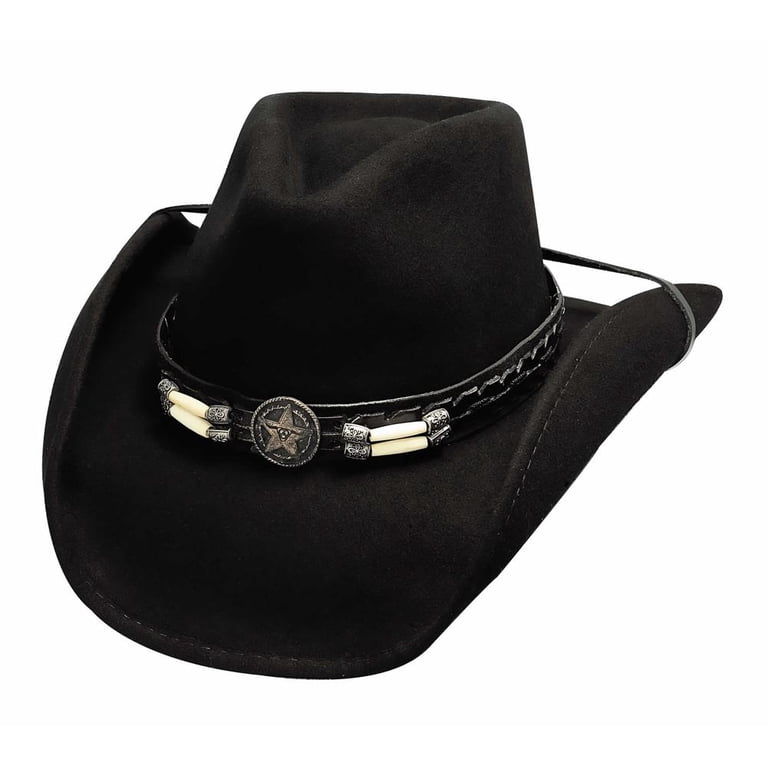 Bullhide Hats 0445Bl Cowboy Collection Skynard Medium Black  display picture 3
