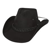 Bullhide Hats 0453Bl Down Under Collection Melbourne Medium Black Cowboy Hat