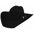 thumbnail image 1 of Bullhide Hats 0550Bl Rodeo Round-Up Collection Kingman 4X 7 1/2 Black Cowboy Hat, 1 of 7