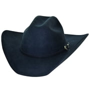 Bullhide Hats 0550GR Kingman 4X Grey Felt Cowboy Hat Size 7 5/8