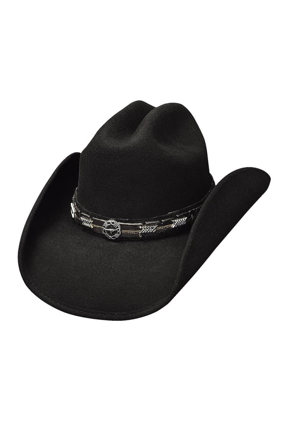 Hats 0638BL Pass The Buck Black Cowboy Hat Size: Large