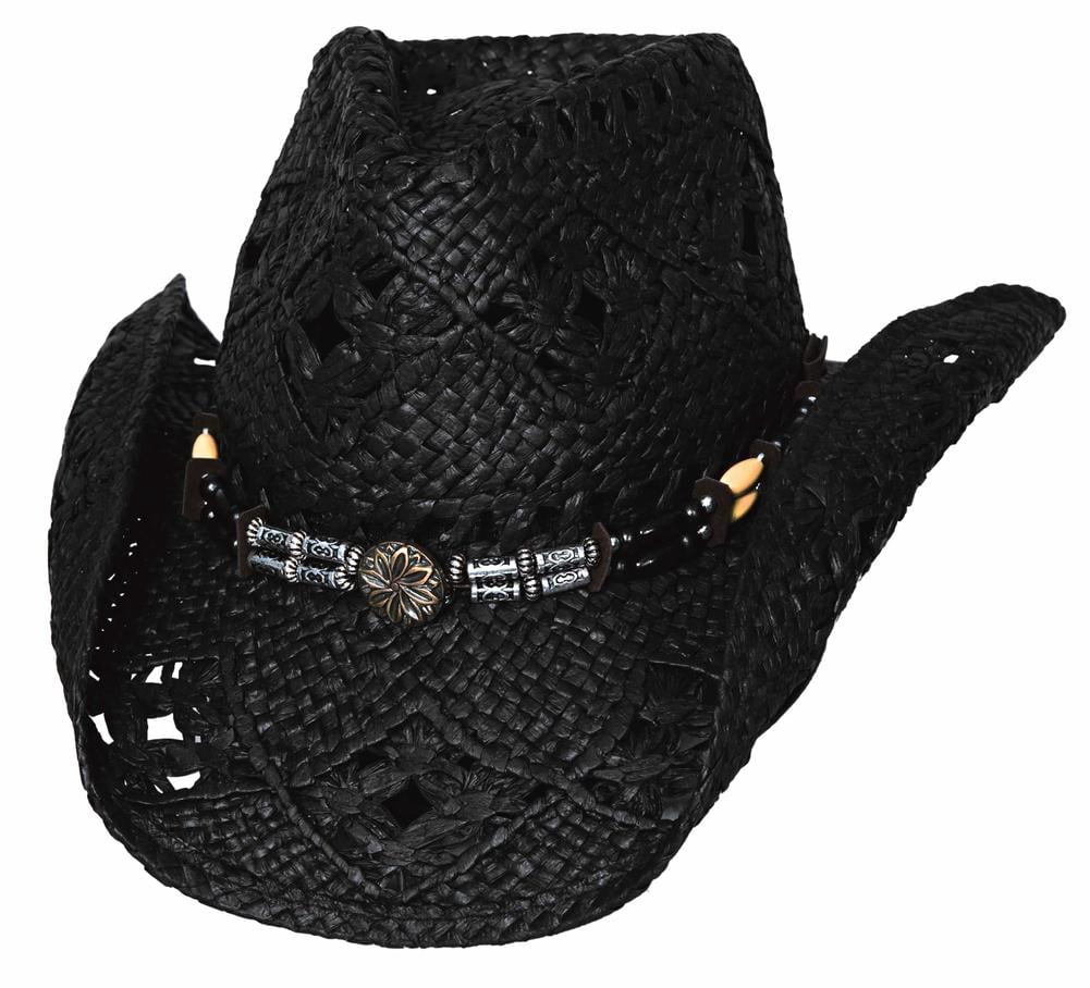 Bullhide Hats 2542Bl Run A Muck Collection All Summer Long L-Xl Black Cowboy Hat