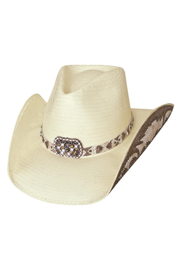 Hats 2640N Platinum Collection Cowgirl Fantasy Large Natural Cowboy Hat