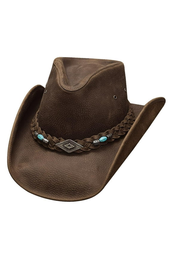 Hats 4048Ch Down Under Collection Royston Small Chocolate Cowboy Hat