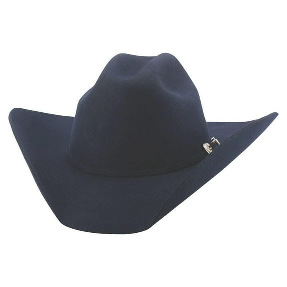 Bullhide Montecarlo Felt Collection Kingman 4X Premium Wool Western Cowboy Hat, 4" Brim 7, Navy