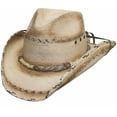 thumbnail image 1 of Bullhide Hats 2851 Cowboy Collection Running Iron 15X Small Natural Cowboy Hat, 1 of 2