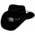 thumbnail image 1 of Bullhide Hats 4013Bl Thunder Struck Medium Black Cowboy Hat, 1 of 2