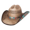 thumbnail image 1 of Bullhide Too Good Straw Cowboy Hat, 1 of 1