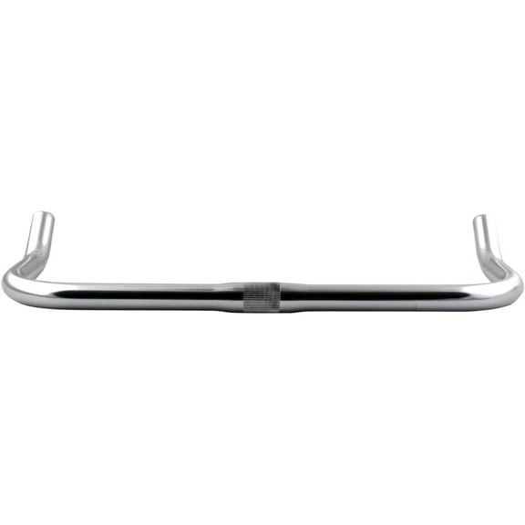 Bullhorn Handlebar - Great for Road, Mountain, Fixie, and Hybrid Bikes - Fits 25.4mm Stems, Black