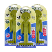 Bullibone Large Alien Bone - Dog Chew Toy for Large Dogs With Easy Hold Grips - 3 Pack