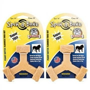 Bullibone Spinning Peanut Butter Dog Chew Durable Interactive Dog Toys for Aggressive Chewers Spinning Dog Toys for Boredom and Fun a Long Lasting Dog Chew