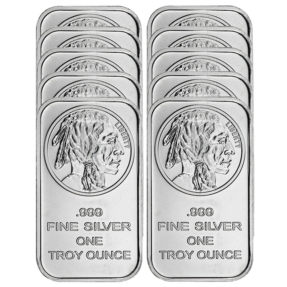 SILVERTOWNE MINT Bullion Precious Metals, 10 oz .999 Fine Silver Bar