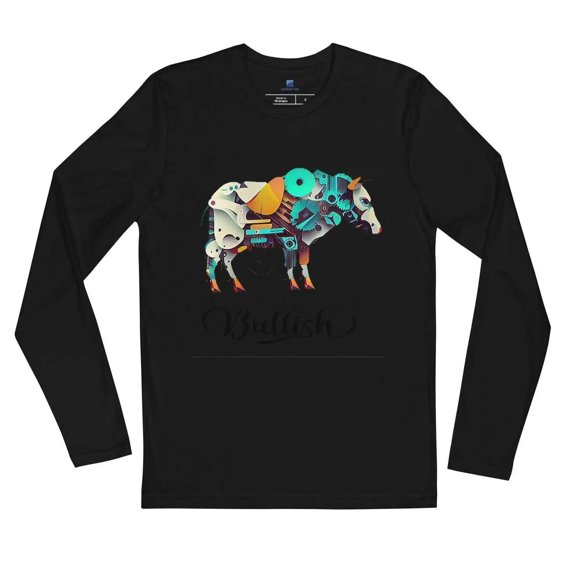 Bullish Mechanical Bull Long Sleeve T-Shirt
