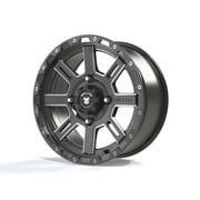 Bullite Wheels & Accessories Bt021570461019 Lancer Wheel Gun Metal, 15X7.0, 4/137, 5+2