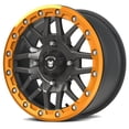 thumbnail image 1 of Bullite Wheels BT-06 Berserker 15in UTV ATV SXS Beadlock 15x7 Rims Orange, 4x156 Bolt Pattern, 5+2 Offset, Compatible with Polaris RZR 1000 XP/Ranger XP 900/1000, 1 of 4