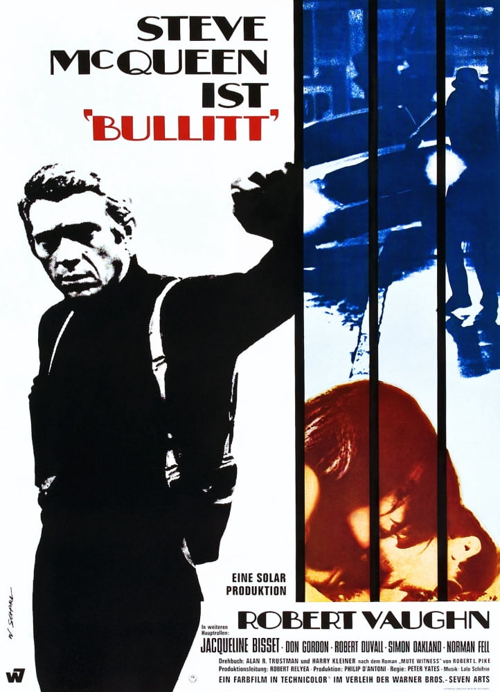 Bullitt Canvas Art - (11 x 17)