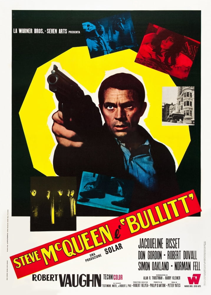 Bullitt Canvas Art -  (11 x 17)