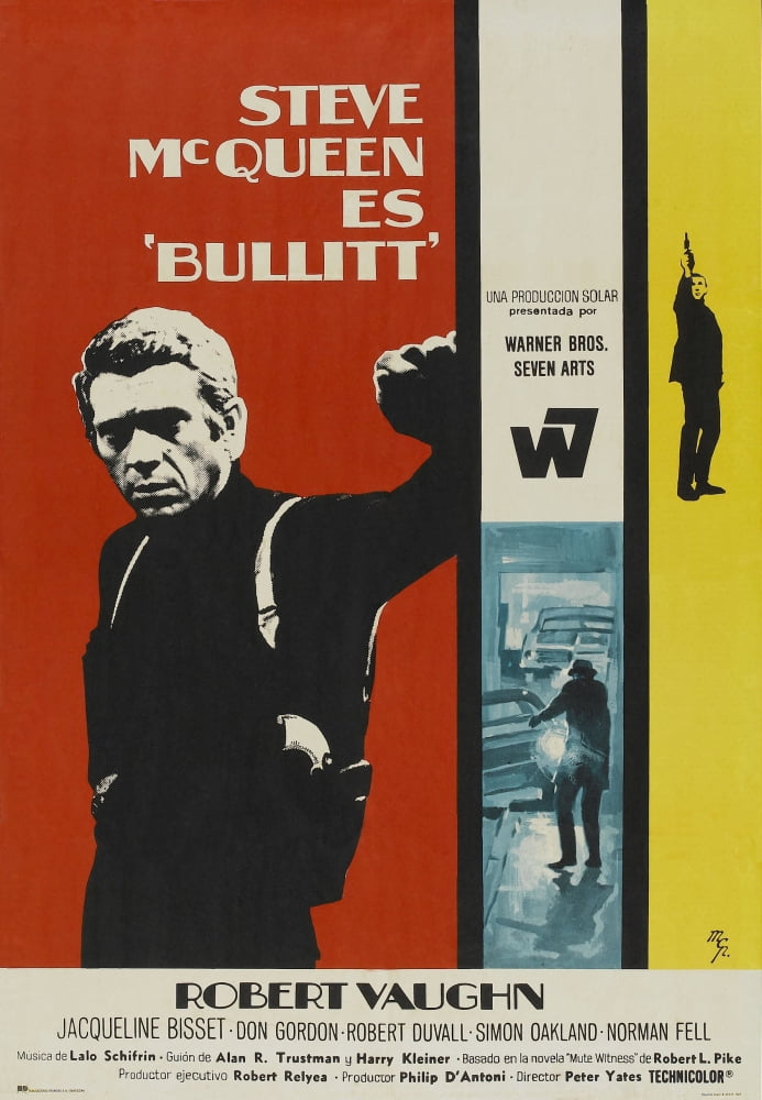 Bullitt Canvas Art - (24 x 36)