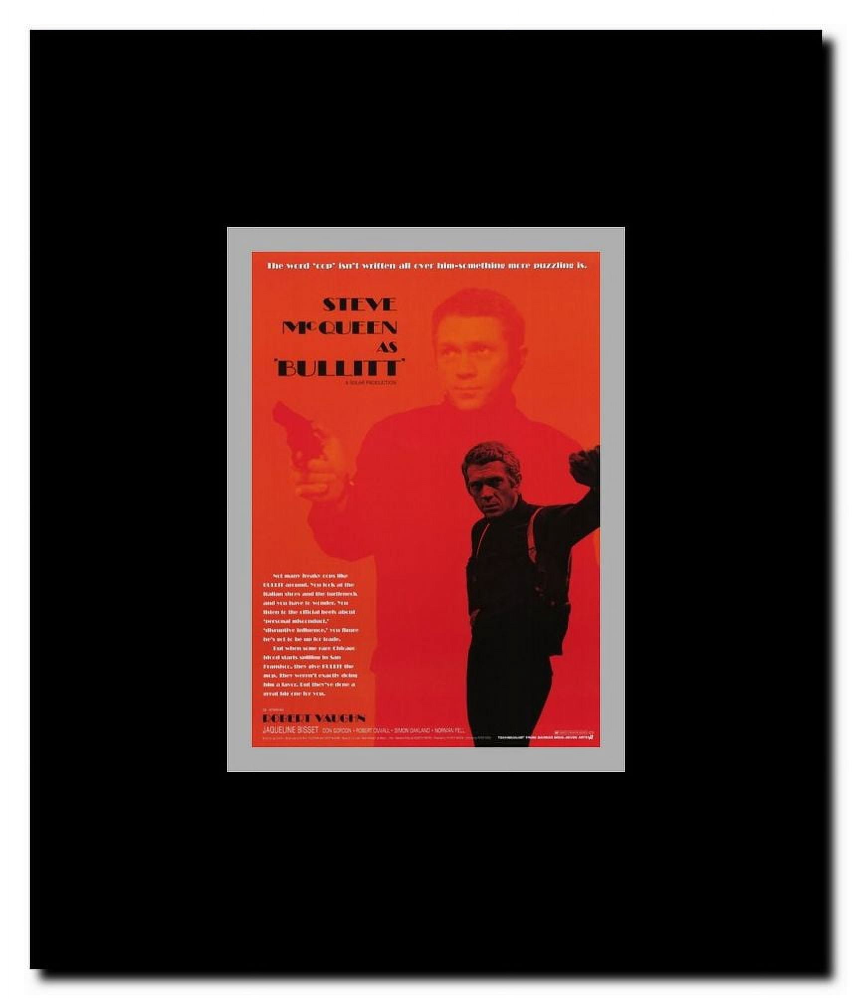 Bullitt Framed Movie Poster
