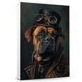 thumbnail image 1 of Bullmastiff Dog Canvas Painting Canvas Art Prints Bathroom Artwork for Wall Living Room Bedroom Bathroom Wall Art Framed Art Wall Decor Wood Wall Hanging Art, 1 of 6