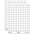 thumbnail image 1 of Bullmastiff Dog Outline 200+ Round Stickers - White - Gloss Finish - 0.50" Size, 1 of 3