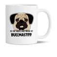 thumbnail image 1 of Bullmastiff Graphic Ceramic Coffee Mug, No One Understands Me Like My Bullmastiff White Mug Cup, Bullmastiff Coffee Mug Cup Gift Ideas, Awesome Bullmastiff Porcelain Teacup 11 Oz., 1 of 7