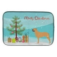 thumbnail image 1 of Bullmastiff Merry Christmas Tree Dish Drying Mat, 1 of 1
