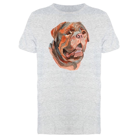 Bullmastiff Painting Tee Men's -Image by Shutterstock
