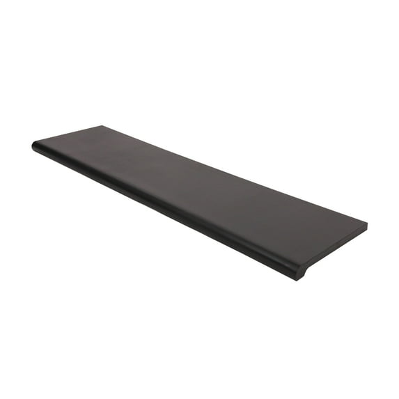 SSWBasics Bullnose Black Injection Molded Shelf - 13"W X 48"L