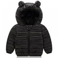 thumbnail image 1 of Bullpiano 2-7T Toddler Jacket Hooded Baby Boys Girls Winter Long Sleeve Thick Warm Outerwear Clothes Outfit, 1 of 3