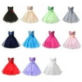 thumbnail image 1 of Bullpiano 3-10T Kids Girls Flower Princess Sequin Dress Birthday Bridesmaid Party Pageant Formal Long Dresses, 1 of 5