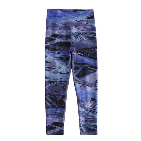 Bullpiano Girls High Rise Active Leggings Full Length Tight Kids Gym Workout Running Yoga Pant