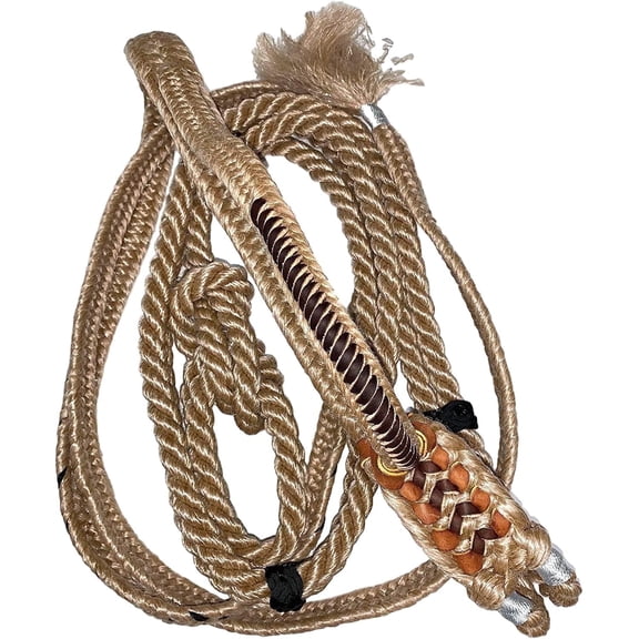 Junior Bull Rope 9/9 14ft Left H Handmade | Youth Rodeo Small Bull | FCBR
