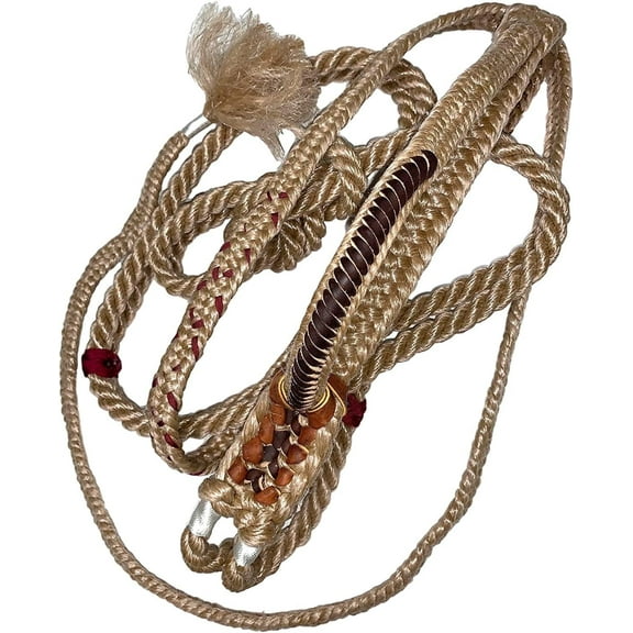 FCBR SINCE 1996 Bull Rope 9x9 Right Hand Half Lace for Bull Riders