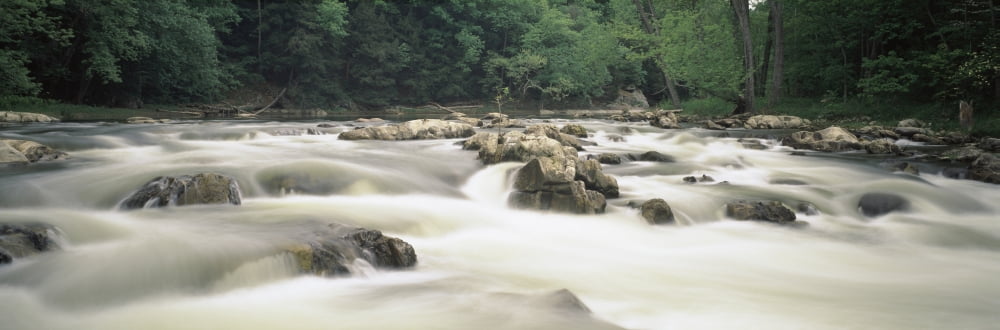 Bulls Bridge Housatonic River Housatonic Valley Connecticut USA Canvas Art - Panoramic Images (12 x 36)