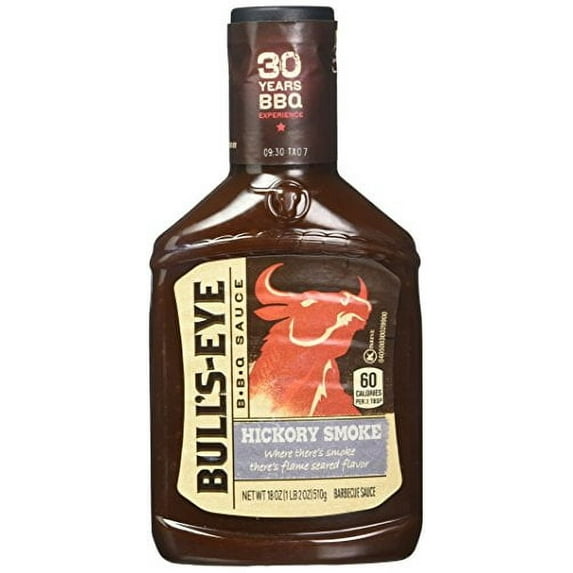 Bulls-Eye Hickory Smoke BBQ Sauce (Pack of 3)