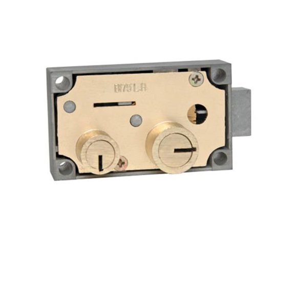 Bulls Eye Safe Deposit Locks B175-05-LH 0.5 in. Big Nose Little Nose Fixed Renter Diebold Replacement Safe Deposit Lock - Left Hand