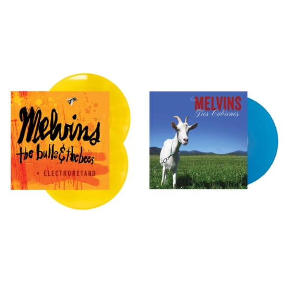 Bulls & The Bees / Electroretard (2LP/Canary Yellow Vinyl) & Tres Cabrones (Baby Blue LP Vinyl)