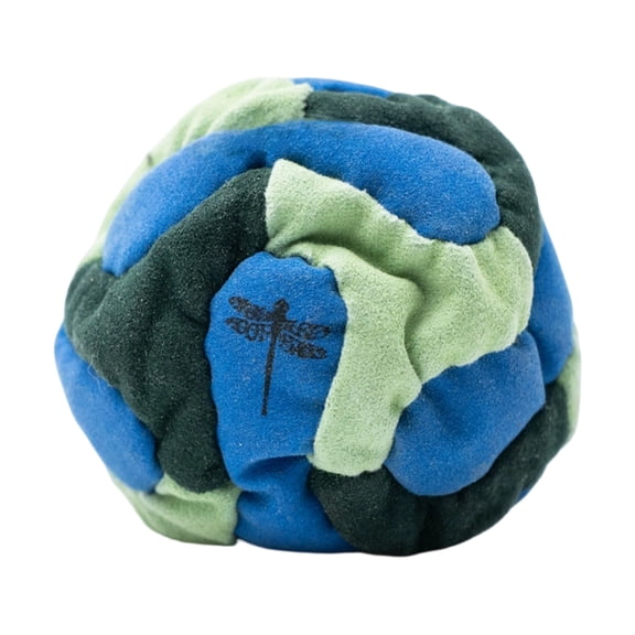 Bullseye 62 Panel Footbag, Footbag Hacky, Hand-Made Knitted Footbags Sack, 2026 Upgraded Crochet Footbags Hackys, Outdoor Party Game Sacks Foot Bags