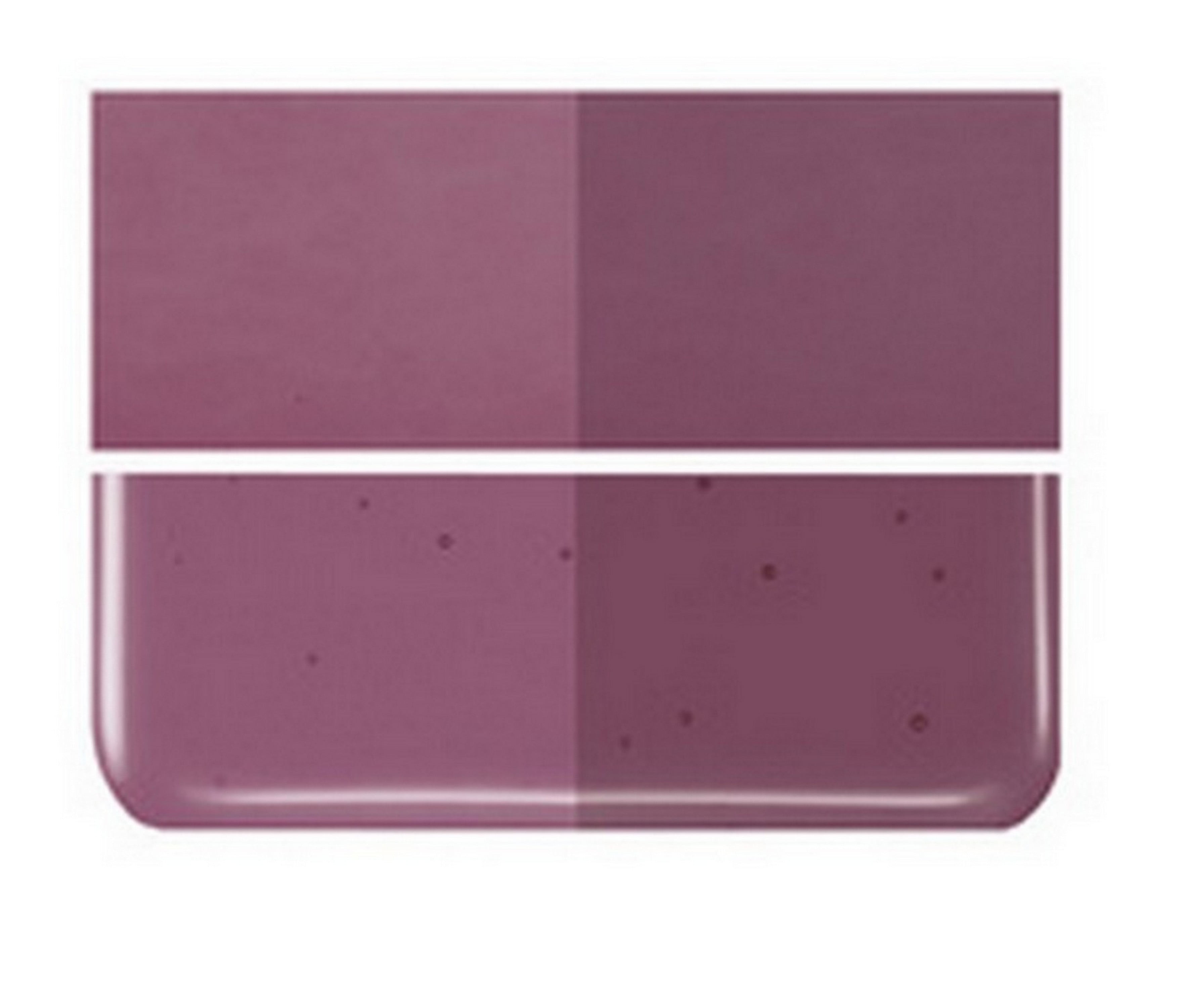 Bullseye 90 coe Glass - DEEP PLUM DBL-ROLLED FUS