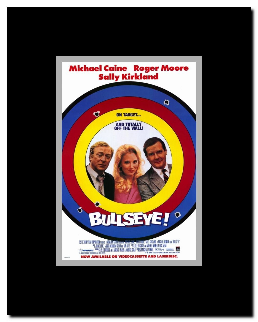 Bullseye! Framed Movie Poster