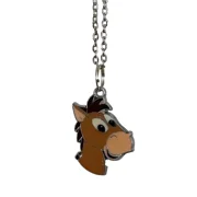 Bullseye Horse Cartoon Character Pendant Necklace
