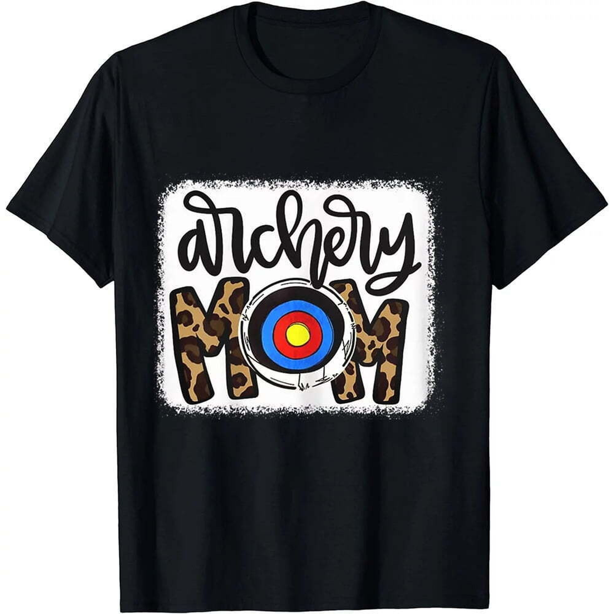 Bullseye Style Trendy Tee For Fashion Forward Moms Who Hit The Mark In Archery