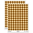 thumbnail image 1 of Bullseye Target 200+ Round Stickers - Orange - Matte Finish - 0.50" Size, 1 of 3