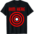thumbnail image 1 of Bullseye Target Aim Here Mens T-Shirt, 1 of 6