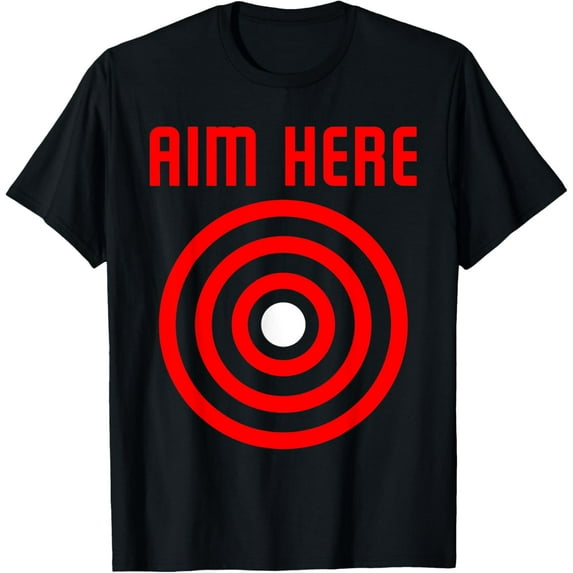 Bullseye Target Aim Here T-Shirt